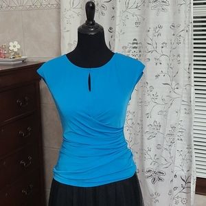 New York & Company Turquoise blouse